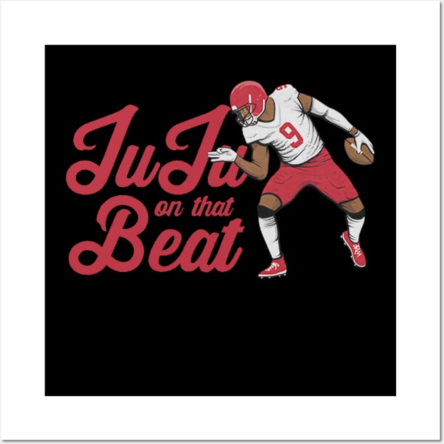 Juju Smith-Schuster Juju On That Beat Wall Art by Chunta_Design